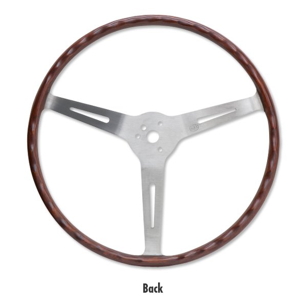 Photo2: FLAT4 GT Wood Steering Wheel (2)