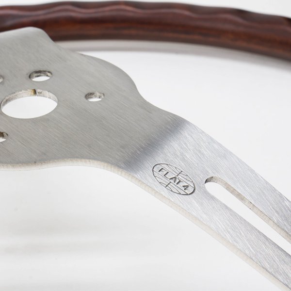 Photo4: FLAT4 GT Wood Steering Wheel (4)