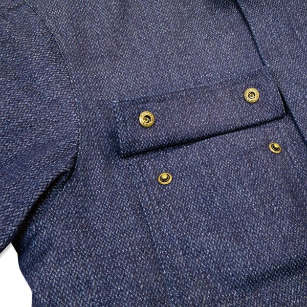 Photo9: MOON Herringbone Denim Jacket (9)