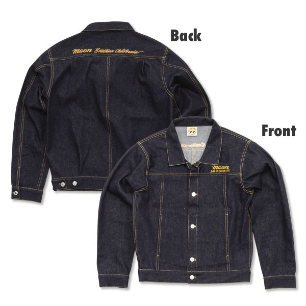 Photo5: MOON SFS Denim Trucker Jacket (5)