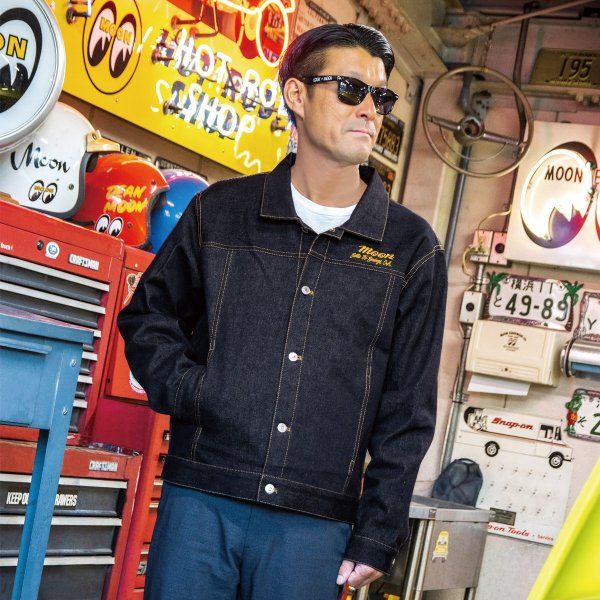 Photo3: MOON SFS Denim Trucker Jacket (3)