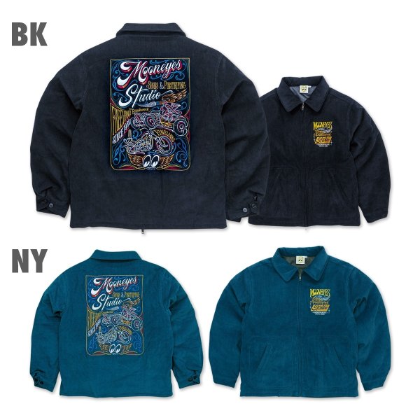 Photo8: MOON Sign & Pinstriping Studio 26 Corduroy Storm Collar Jacket (8)