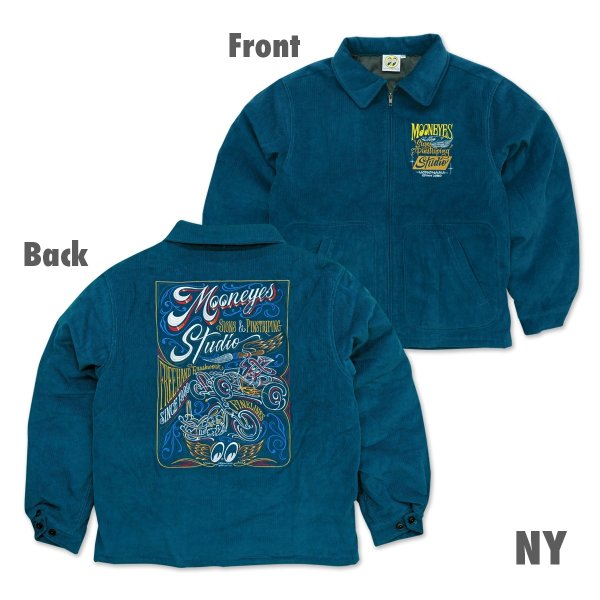 Photo9: MOON Sign & Pinstriping Studio 26 Corduroy Storm Collar Jacket (9)