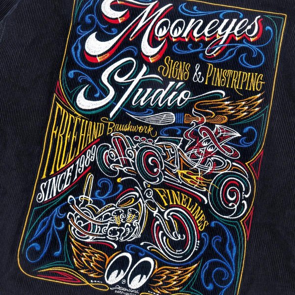Photo16: MOON Sign & Pinstriping Studio 26 Corduroy Storm Collar Jacket (16)