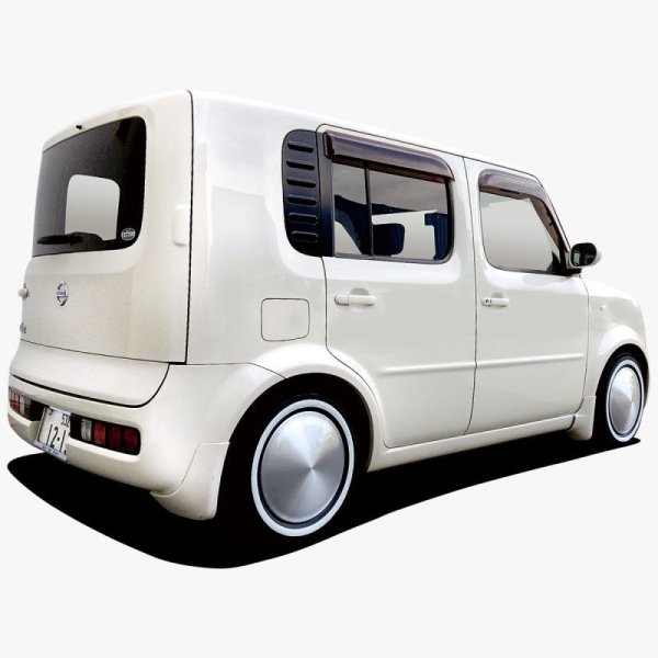 Photo3: White Ribbon Skinny Port-O-Wall (3)