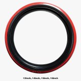 Photo: Red Ribbon Skinny Type PORT-O-WALL