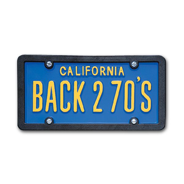Photo1: USA Custom Order License Plate - California Blue (1)