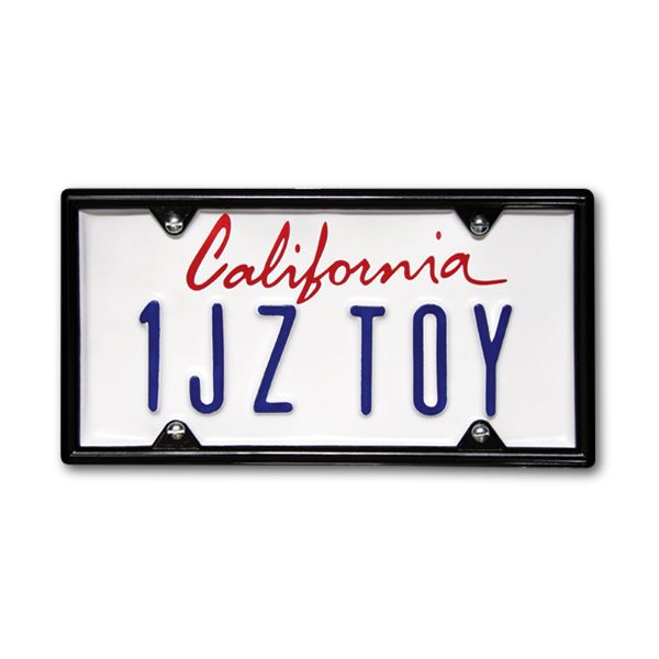 Photo1: USA Custom Order License Plate - California Script (1)