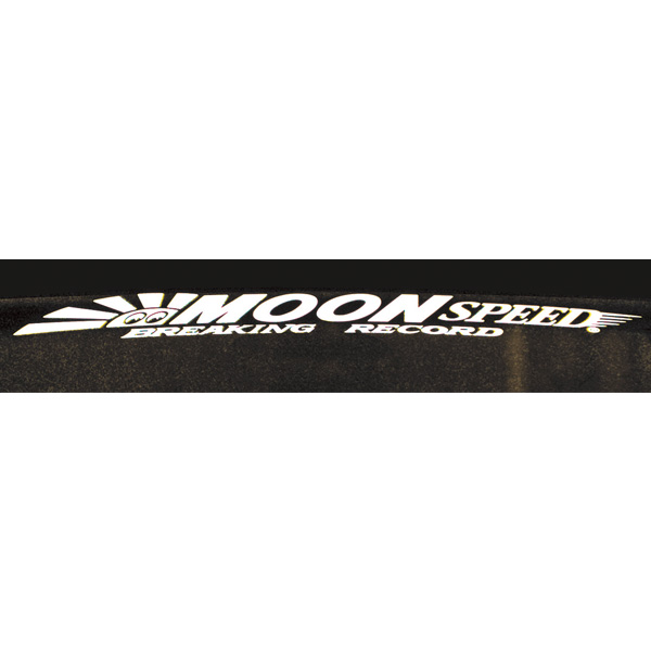 Photo1: MOON Speed Logo Decal Small (1)