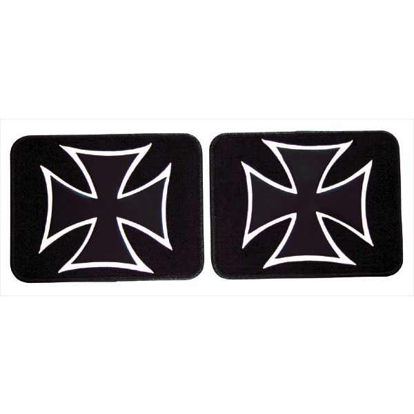 Photo1: Iron Cross Floor Mat Rear Type (1)