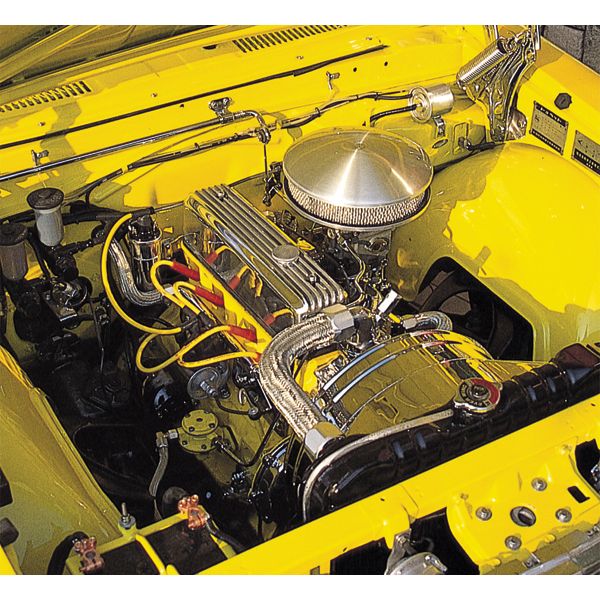 Photo1: TOYOTA 3R&5R MOON Named Fined Aluminum Valve Covers (1)