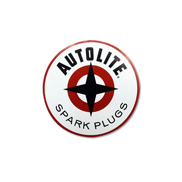 Photo1: HOT ROD Sticker AUTOLITE SPARK Sticker 6.5inch (1)