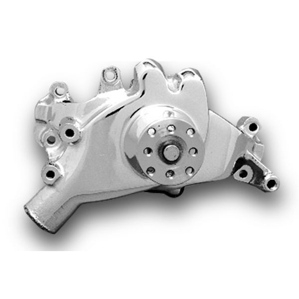 Photo1: Chrome Water Pump B/B (1)