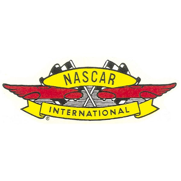 Photo1: HOT ROD Sticker NASCAR INTERNATIONAL Sticker (1)