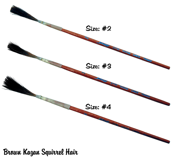 Photo1: Scharff "KAZAN" Liner Brushes (1)