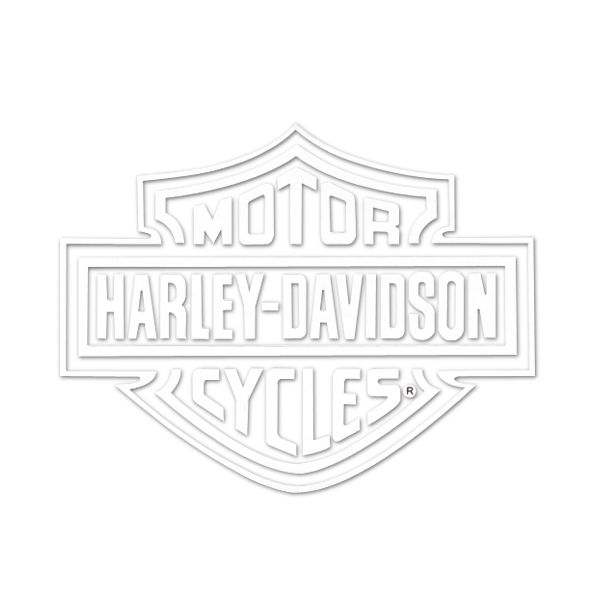Photo1: Die Cutz Decal HARLEY-DAVIDSON (1)