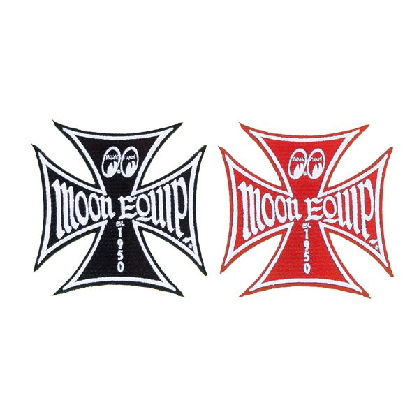 Photo1: MOON Equip Iron Cross Patch (1)