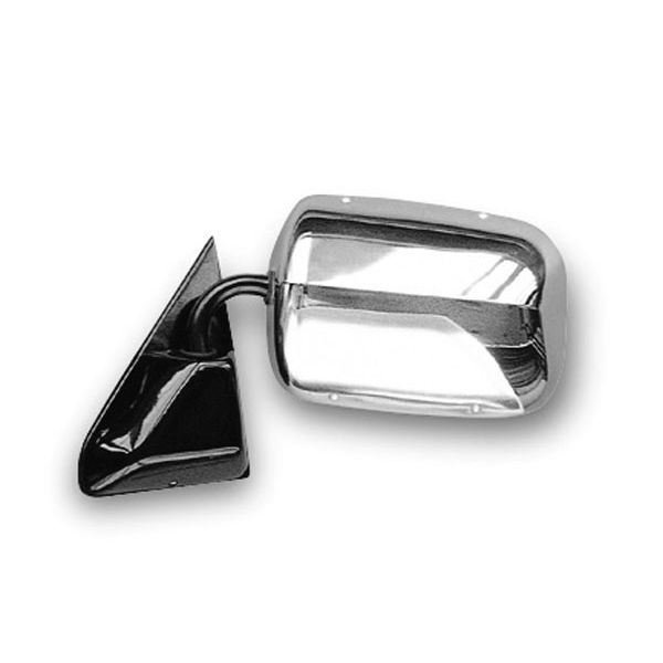 Photo1: Chevy / GMC Stainless steel truck Mirror Window Mount Mirror (1)