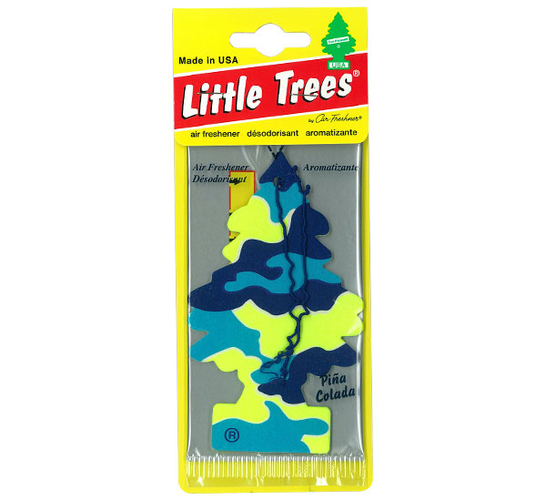 Photo1: Little Tree Air Freshener Pina Colada (1)