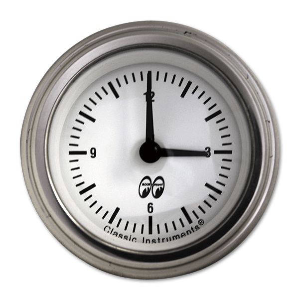 Photo1: MOON Equipped 2inch Quartz  (White) (1)