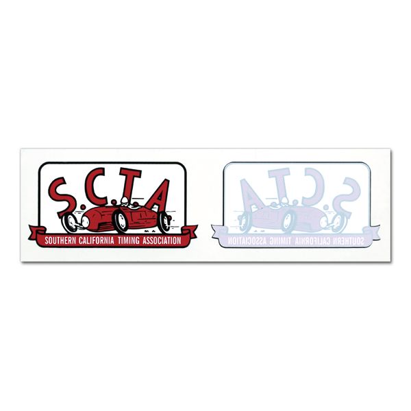 Photo1: S.C.T.A. Large Logo Decal (1)
