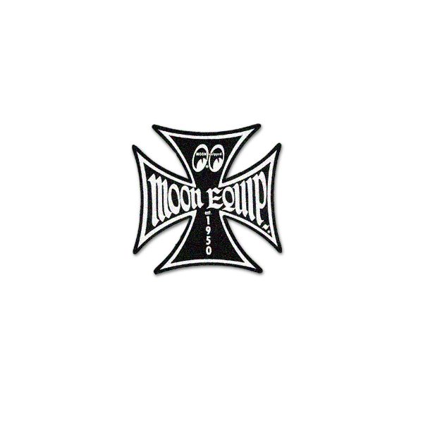 Photo1: MOON Equip Iron Cross Patch S Size (1)