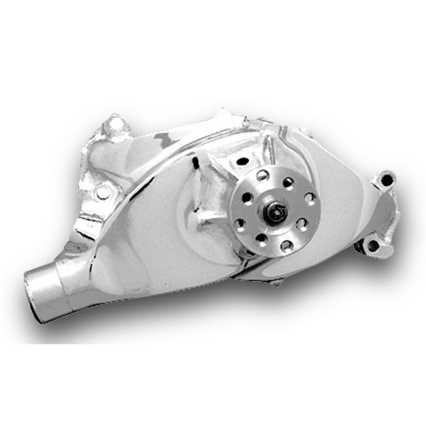 Photo1: Chrome  Water Pump B/B (1)