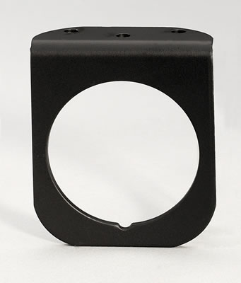 Photo1: 2 5/8inch Black Alumi Gauge Panel 1Hole (1)