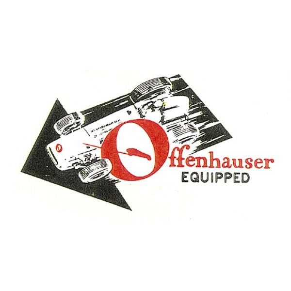 Photo1: HOT ROD Sticker Offenhauser EQUIPMENT Sticker (1)