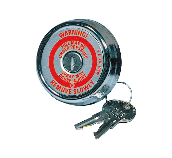 Photo1: STANT Gas Cap W/Key Chrome (1)