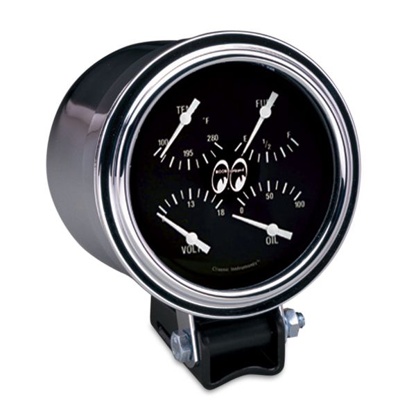 Photo1: Chrome Mounting cup - For 2 1/16inch Gauge (1)