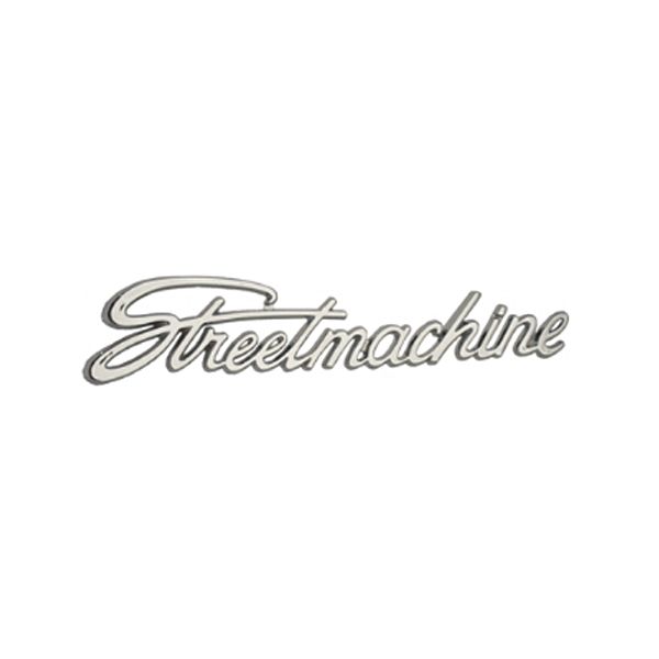 Photo1: Chrome emblem Streetmachine. (1)