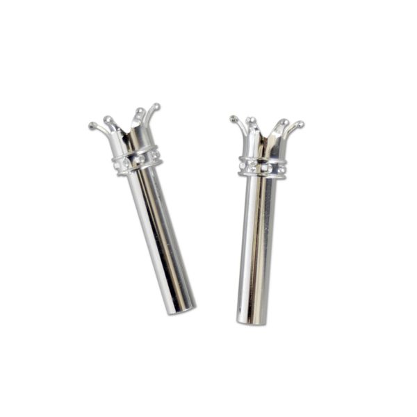 Photo1: Crown Door lock Knob (1)