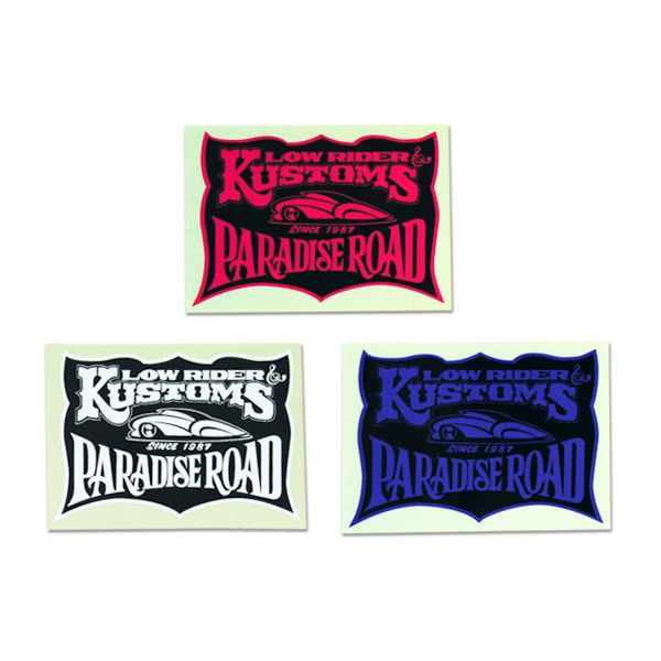 Photo1: PARADISE ROAD Sticker Large (1)