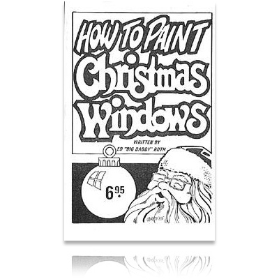 Photo1: Ed "Big Daddy" Roth's How to Paint Christmas Windows* (1)