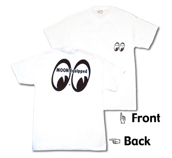 Photo1: MOON Classic Eyeshape Logo T-Shirt (1)