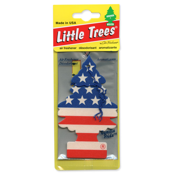 Photo1: Little Tree Air Freshener Star & Stripe (1)