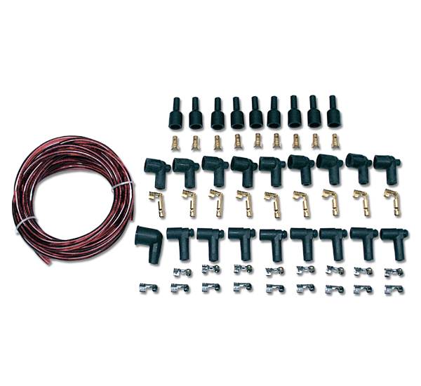 Photo1: Ruby Red Plug Wire Set (1)