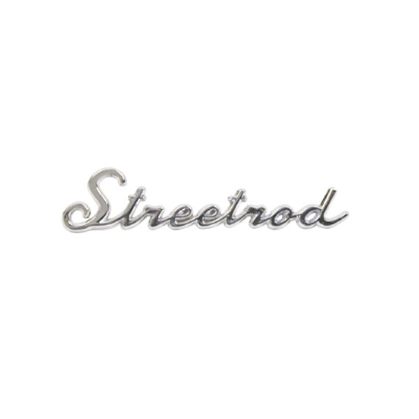 Photo1: Chrome emblem Streetrod. (1)