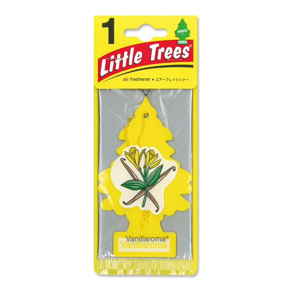 Photo1: Little Tree Air Freshener Vanilla (1)