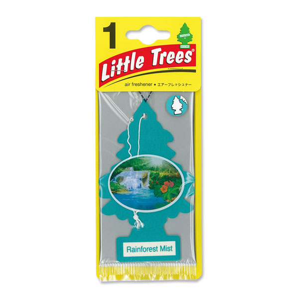 Photo1: Little Tree Paper Air Freshener Rainforest Mist (1)