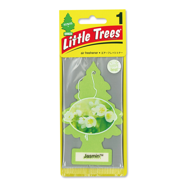 Photo1: Little Tree Paper Air Freshener Jasmin (1)
