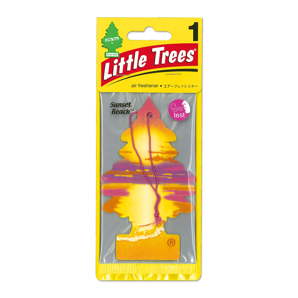 Photo1: Little Tree Paper Air Freshener Sunset Beach (1)