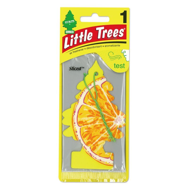 Photo1: Little Tree Paper Air Freshener Sliced (1)