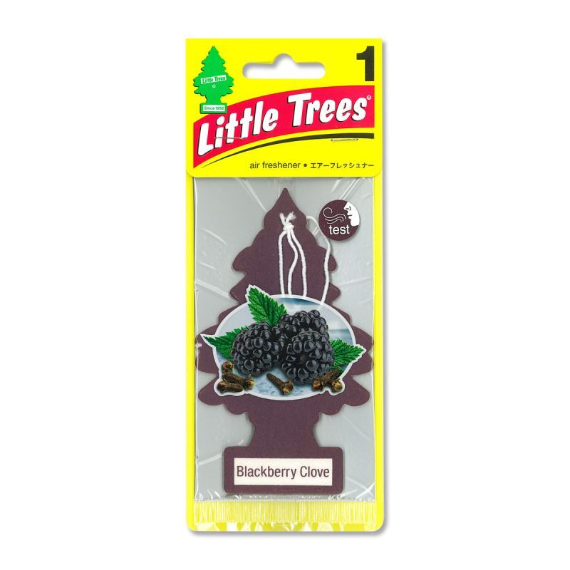 Photo1: Little Tree Air Freshener Black Berry (1)