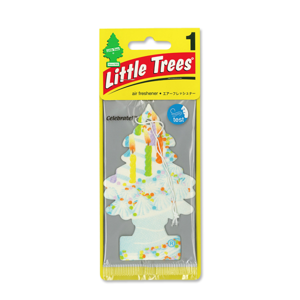 Photo1: Little Tree Paper Air Freshener Celebrate! (1)