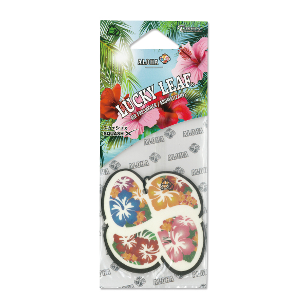 Photo1: Hibiscus Air Freshener -Squash X- (1)