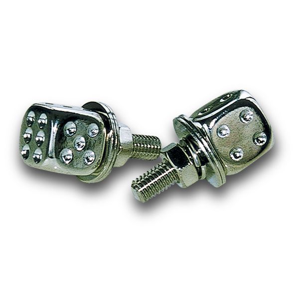 Photo1: Plate Dice License Bolt (1)