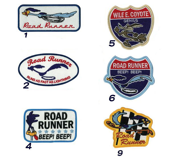 Photo1: Road Runner Patches (1)