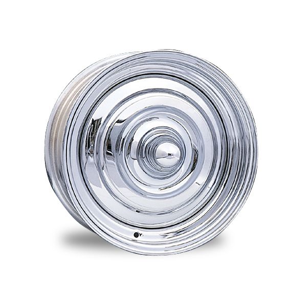 Photo1: Bullet Steel Wheel Chrome (1)
